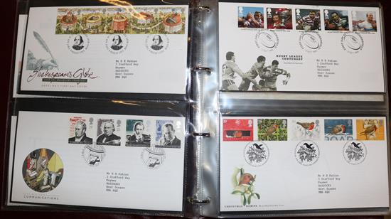 5 albums of First Day Covers
